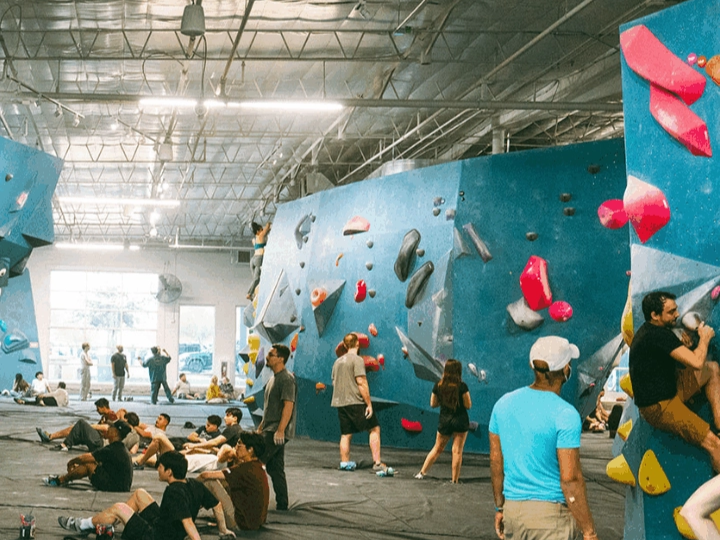 Bouldering gym